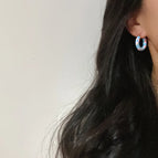 Light Blue Pink Color Blocking