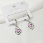 Doppel Herz Purple Pink