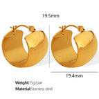 Eh531 Gold Earrings