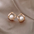 51# Square Pearl【E0199 Silver Needle】