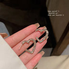 1 # Heart-shaped Irregular - Silver