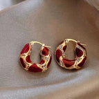 38# Diamond Circle Ear Clip