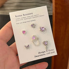 Sr1049 purple starry sky galaxy set