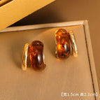 16# Melard Earrings (S925 Silver Stud) Pair