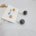 Silver Needle Earrings 298