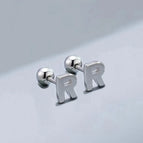 Silver / Letter R
