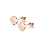 Rose Gold / 6mm Pair