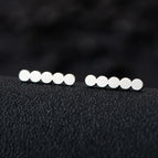 Silver Five Linked Circles