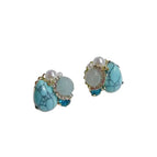 E2627 Irregular--Agate Turquoise