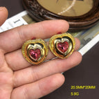 OM834 Pink Love Earrings