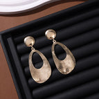 Gold Hollow Water Drop H3363-5