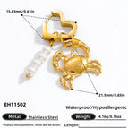 Eh11502-1 Piece / Electroplating 18K Real Gold