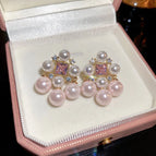 47# Silver Needle-Pink Pearl