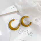Yellow Ear Studs