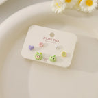 Apple Cute/3 Pairs