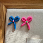 Blue Rose Pink 925 Silver Needle