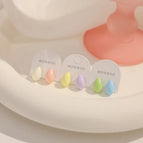 Water Drop Six Colors/3 Pairs