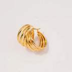 Gold / Multi-Layer Circle