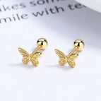 Gold/Pair / 925 Silver