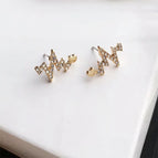 Lightning ECG Diamond Inlaid 【 Gold 】