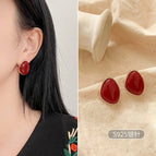 23#Irregular Triangle Earrings