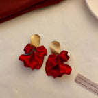 E224 Short Petal / 925 Silver