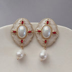 Pearl Silver Needle 2.5*4.8cm