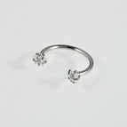 Rod Thickness * Inner Diameter * Head 1x8x3mm / XINGX White Zirconium Steel Color