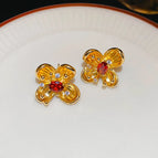 16# Silver Needle-gold-red