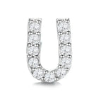 Letter Earrings U (Single Piece)