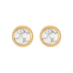Gold + white