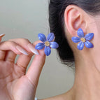 Dopamine Summer Flower Stud Earrings ~ S455