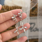 A Pair of Iris Ear Clips