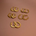 Gold / 5 Pairs Style 1