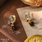 Portrait Brown / 1.9*3.6CM