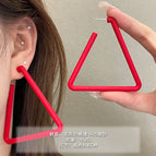 0698 Triangle Red
