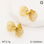 25*13mm / Gold / 1 Pair/Package