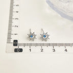 Small Sun Zircon-Silver Needle