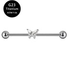 White / 1.6*38*5 Titanium