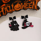 E1275-3/Black Ghost Skull Hat