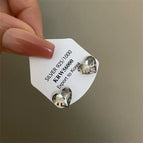 Gray Heart 8x10mm