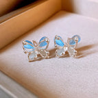 43#Silver Needle-Blue-Butterfly
