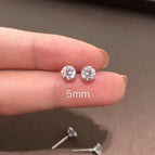3# Large Zircon Stud Earrings
