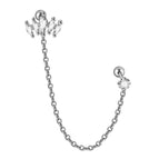 Rod Thickness * Rod Length 0.8x6mm / Five Horse Eye Zircon