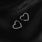 Steel Ball Love Steel Color (a Pair)