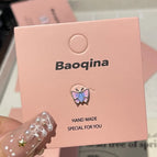 A250 Pink Blue Butterfly
