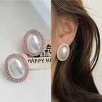 1349 Pink 925 Silver Needle