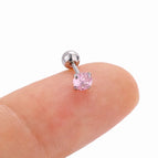 One Size / Silver / 4mm