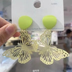 2140【Beaded Tassel Ear Clip without Pierced Ears】