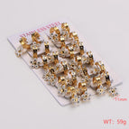 Five-Leaf Flower / Width 4mm/Inner Diameter 9mm